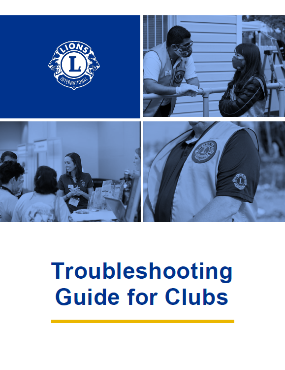 Trouble Shooting Guide for Clubs Cover